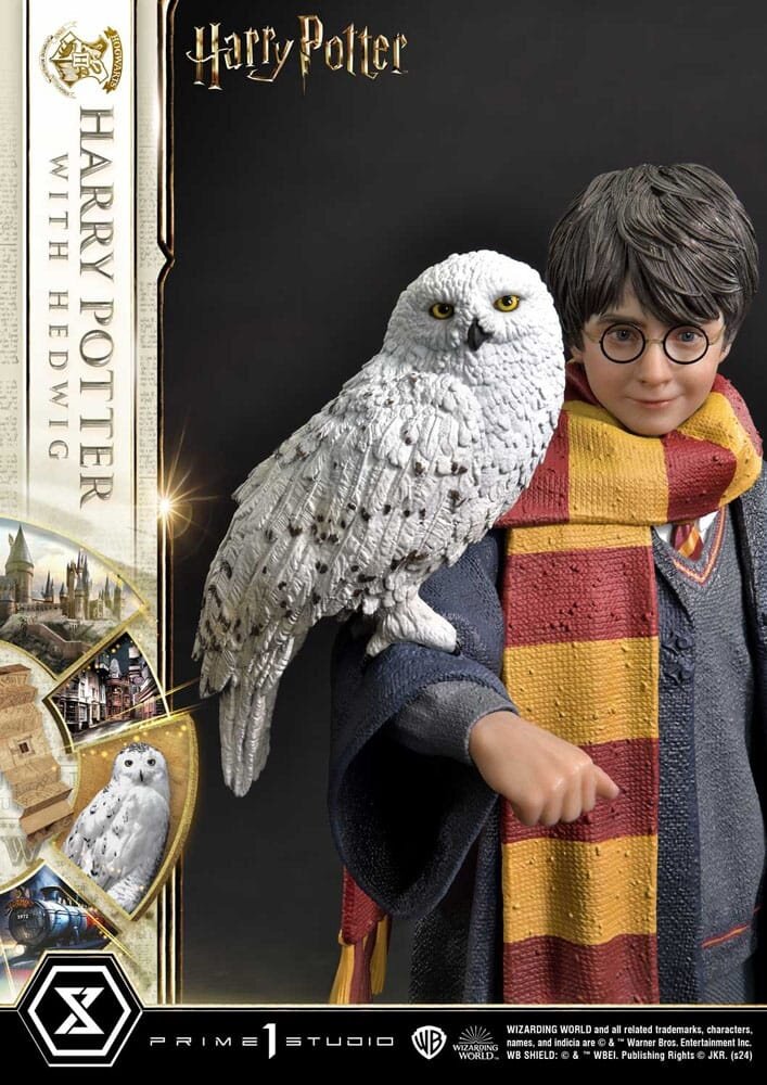 Prime 1 Studio Harry Potter Prime Collectibles Statue 1/6 Harry Potter with Hedwig 28 cm Prime 1 Studio Harry Potter Prime Collectibles Statue 1/6 Harry Potter with Hedwig 28 cm