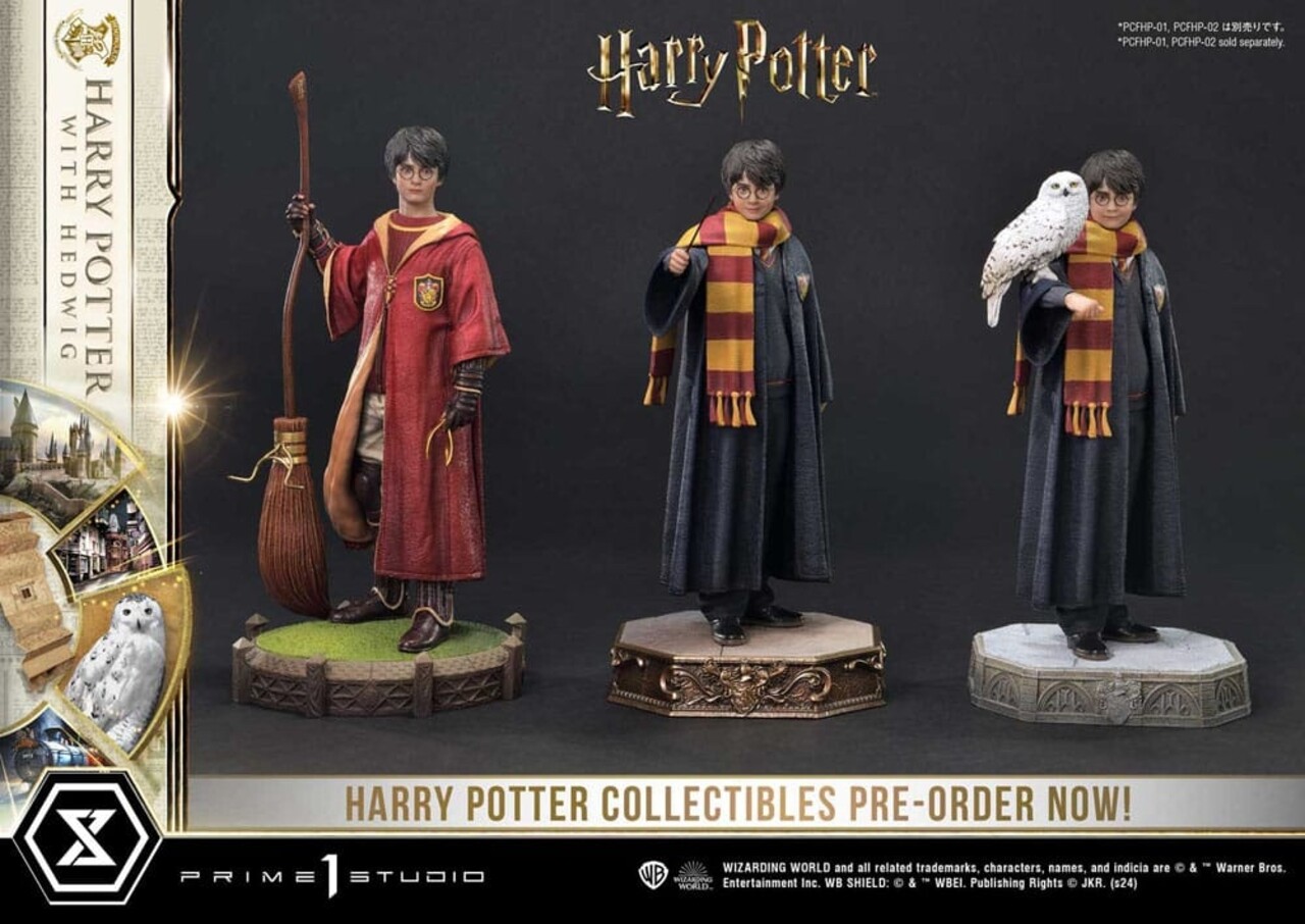 Prime 1 Studio Harry Potter Prime Collectibles Statue 1/6 Harry Potter with Hedwig 28 cm Prime 1 Studio Harry Potter Prime Collectibles Statue 1/6 Harry Potter with Hedwig 28 cm