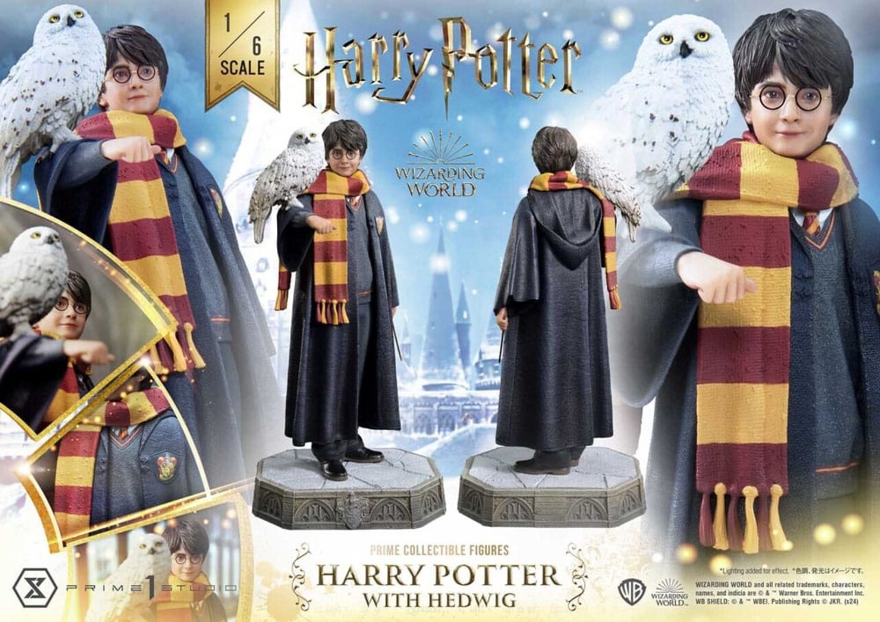 Prime 1 Studio Harry Potter Prime Collectibles Statue 1/6 Harry Potter with Hedwig 28 cm Prime 1 Studio Harry Potter Prime Collectibles Statue 1/6 Harry Potter with Hedwig 28 cm
