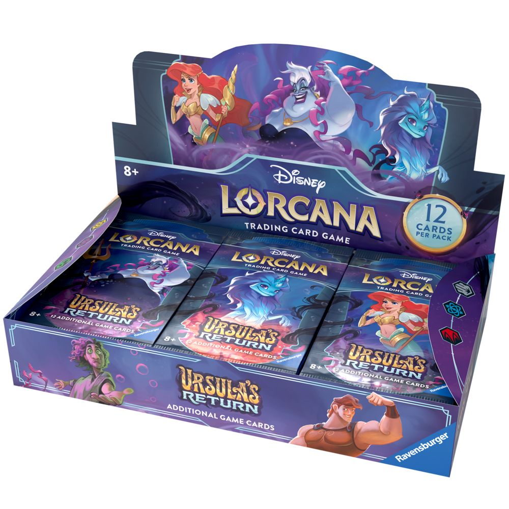 Ravensburger Disney Lorcana: Ursula's Return Boosterbox Ravensburger Disney Lorcana: Ursula's Return Boosterbox