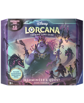 Ravensburger Disney Lorcana: Ursula's Return Illumineer's Quest Deep Trouble Ravensburger Disney Lorcana: Ursula's Return Illumineer's Quest Deep Trouble