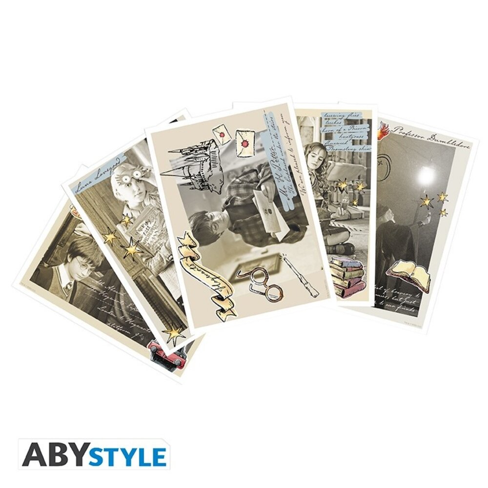ABY Style Harry Potter Postcards Set 2 (5x) ABY Style Harry Potter Postcards Set 2 (5x)