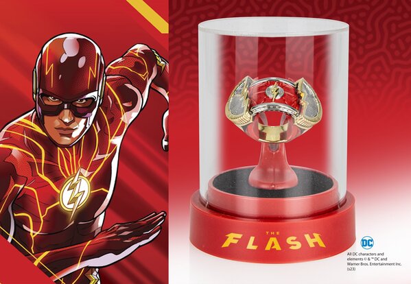 Buy Ecooon2pcs Flash ring for Season 5 fan Cosplay, lightening logo Fastest  Man stainless steel ring band package for Men Boy Gift Jewelry, DC Comics  Anime Cartoon Superhero Ring Online at desertcartParaguay