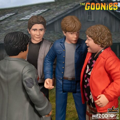 Mezco Toyz The Goonies 5 Points Action Figures Set 9 cm Mezco Toyz The Goonies 5 Points Action Figures Set 9 cm