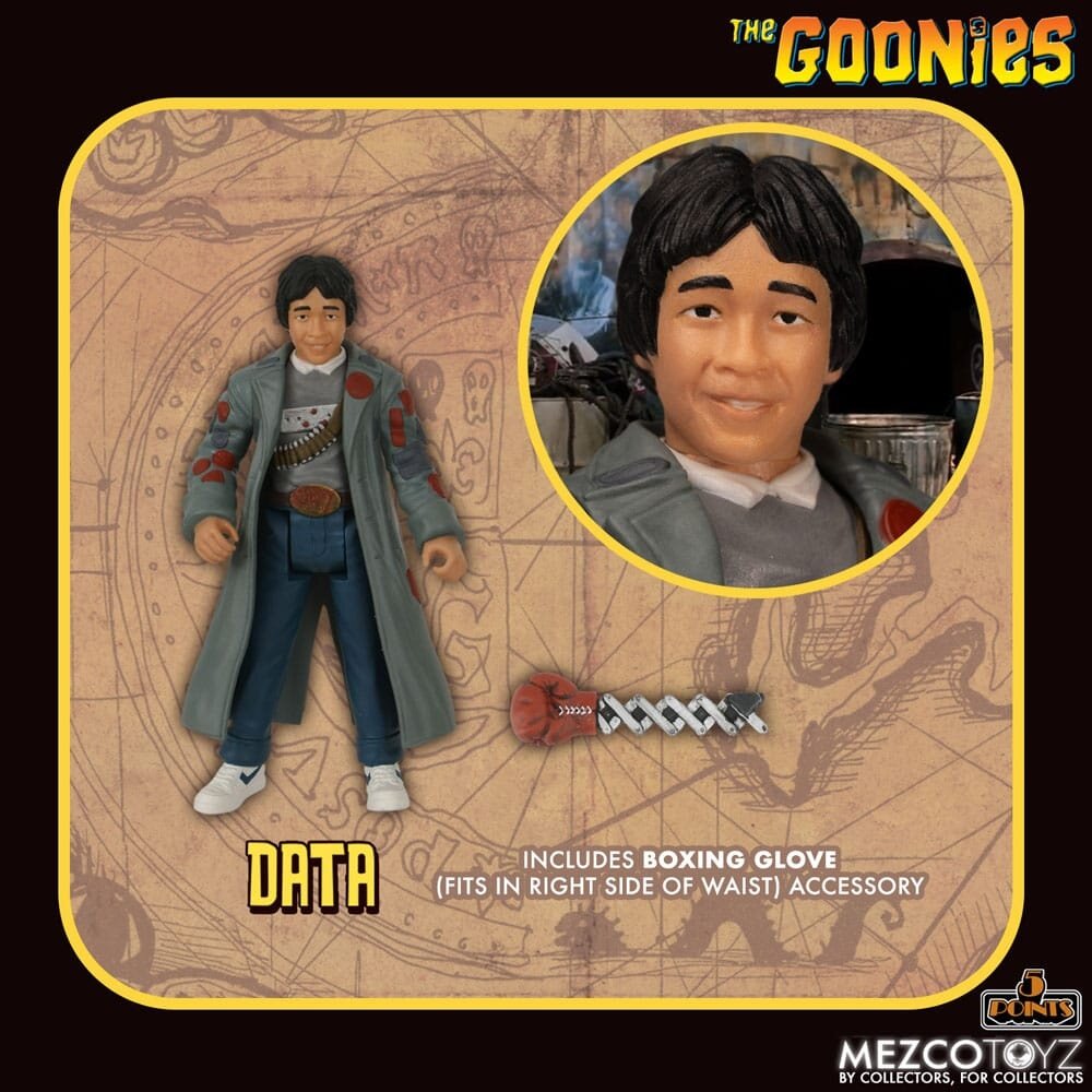 Mezco Toyz The Goonies 5 Points Action Figures Set 9 cm Mezco Toyz The Goonies 5 Points Action Figures Set 9 cm