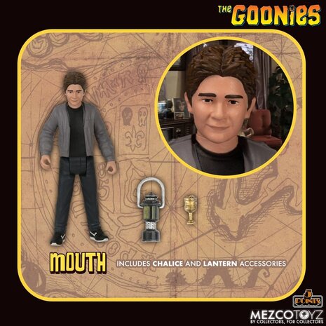 Mezco Toyz The Goonies 5 Points Action Figures Set 9 cm Mezco Toyz The Goonies 5 Points Action Figures Set 9 cm