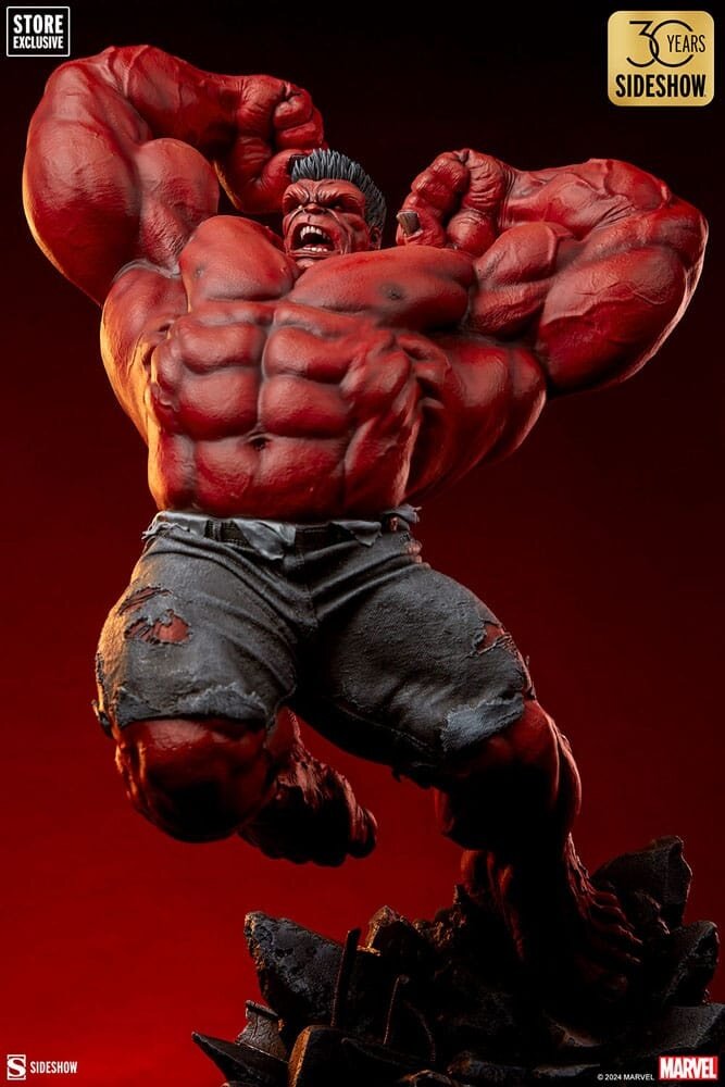 Sideshow Collectibles Marvel Premium Format Statue Red Hulk: Thunderbolt Ross 74 cm Sideshow Collectibles Marvel Premium Format Statue Red Hulk: Thunderbolt Ross 74 cm