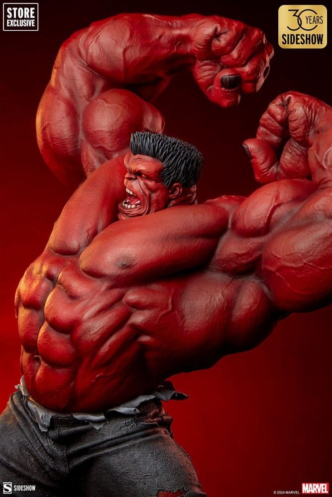 Sideshow Collectibles Marvel Premium Format Statue Red Hulk: Thunderbolt Ross 74 cm Sideshow Collectibles Marvel Premium Format Statue Red Hulk: Thunderbolt Ross 74 cm