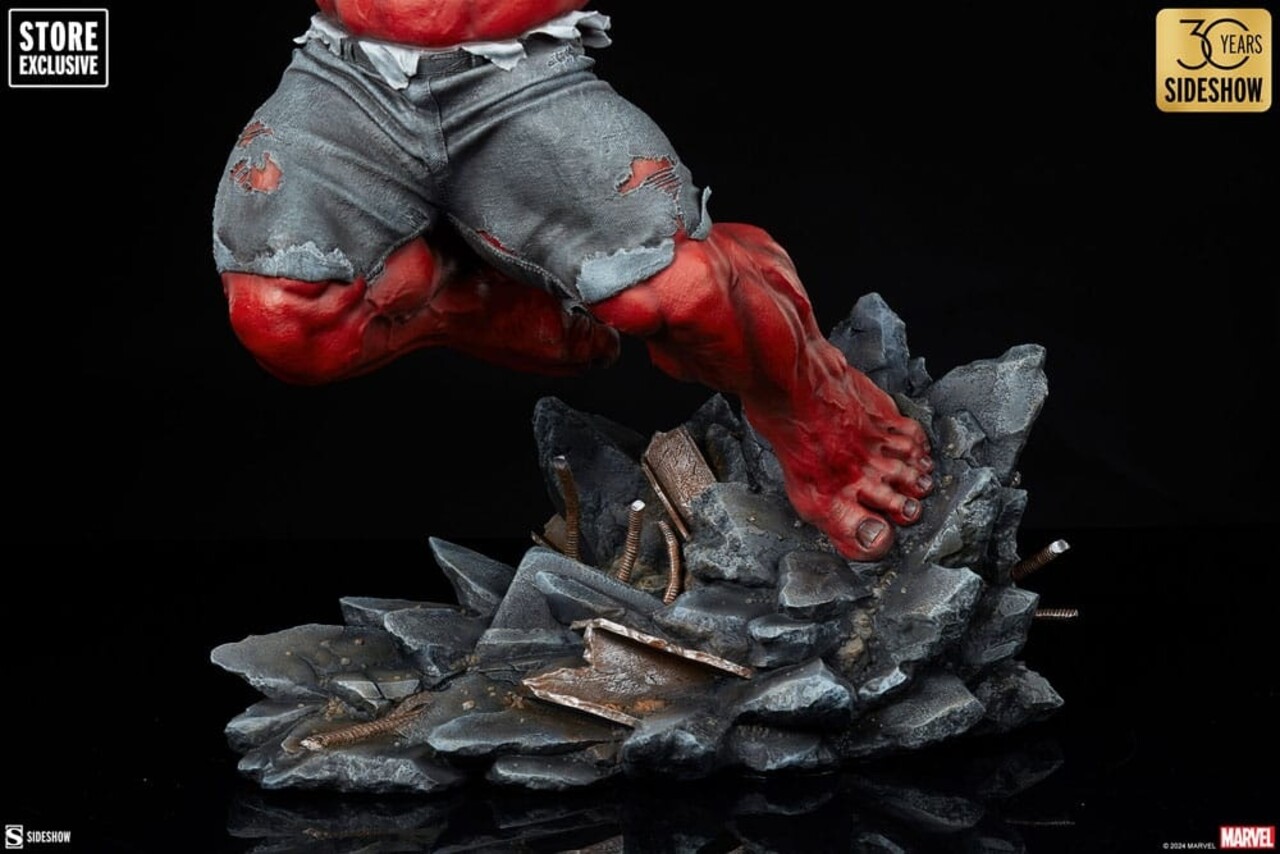 Sideshow Collectibles Marvel Premium Format Statue Red Hulk: Thunderbolt Ross 74 cm Sideshow Collectibles Marvel Premium Format Statue Red Hulk: Thunderbolt Ross 74 cm
