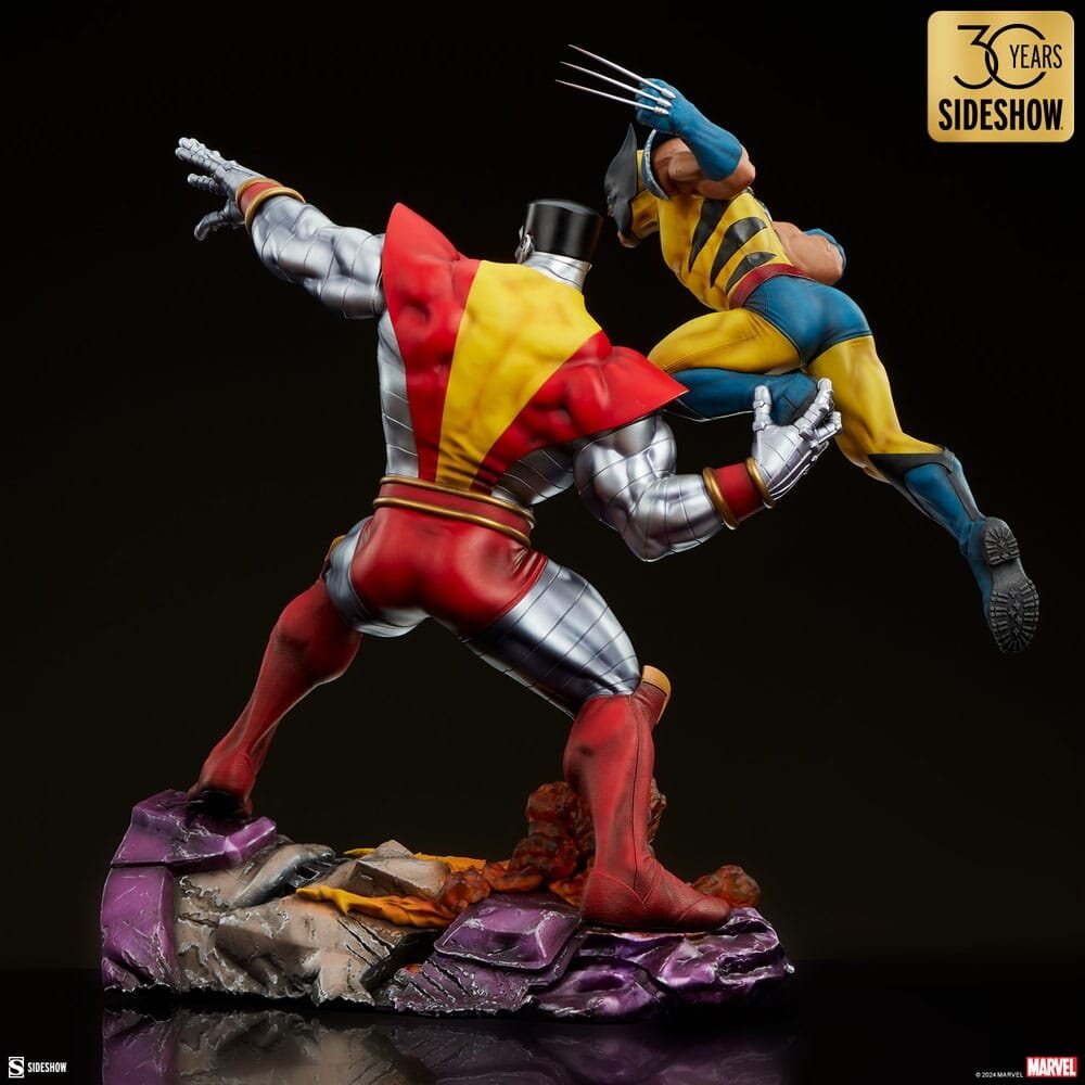 Sideshow Collectibles Marvel Premium Format Statue Fastball Special Colossus and Wolverine 61 cm Sideshow Collectibles Marvel Premium Format Statue Fastball Special Colossus and Wolverine 61 cm