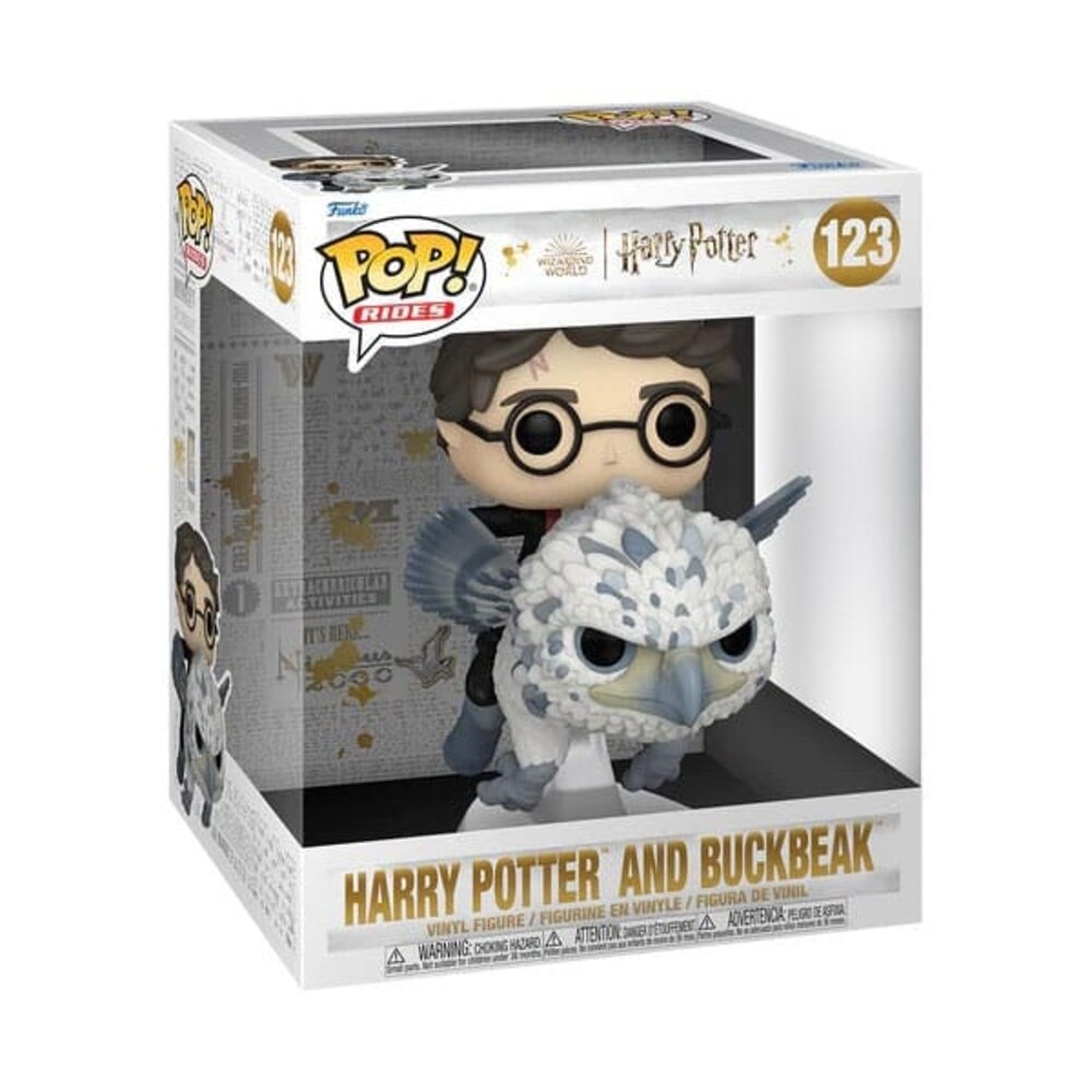 Funko Harry Potter and the Prisoner of Azkaban POP! Rides Deluxe Vinyl Figure Harry & Buckbeak #123 Funko Harry Potter and the Prisoner of Azkaban POP! Rides Deluxe Vinyl Figure Harry & Buckbeak #123