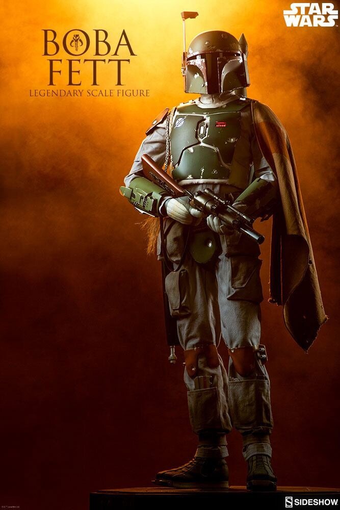 Sideshow Collectibles Star Wars Legendary Scale Statue 1/2 Boba Fett 104 cm Sideshow Collectibles Star Wars Legendary Scale Statue 1/2 Boba Fett 104 cm