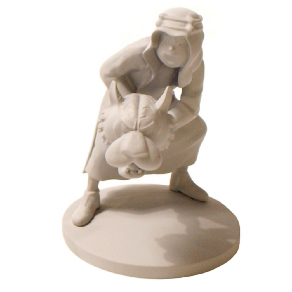 Tintinimaginatio Tintin Statuette Abdallah Matte Grey 8 cm Tintinimaginatio Tintin Statuette Abdallah Matte Grey 8 cm