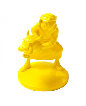 Tintinimaginatio Kuifje Beeldje Abdallah Mat Geel 8 cm Tintinimaginatio Kuifje Beeldje Abdallah Mat Geel 8 cm