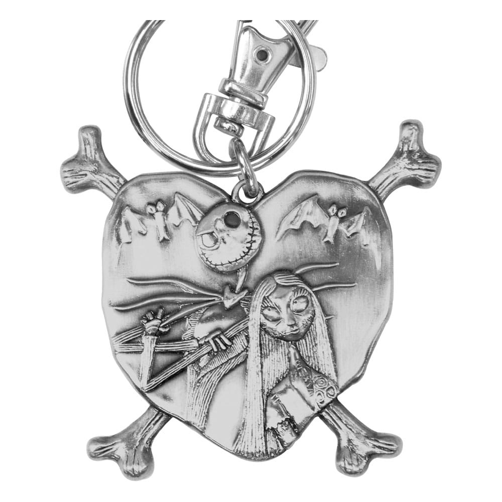 Nightmare Before Christmas Gewatteerde Web Metalen Badge Portemonnee/Beurs Clutch Muntenvakje & Kaarthouder, Zwart