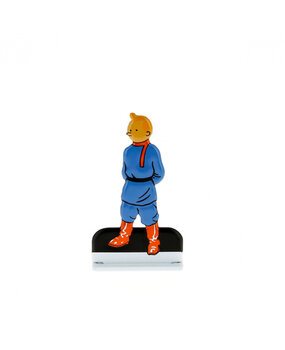 Tintinimaginatio Tintin Metal Statuette Au pays des Soviets 6 cm