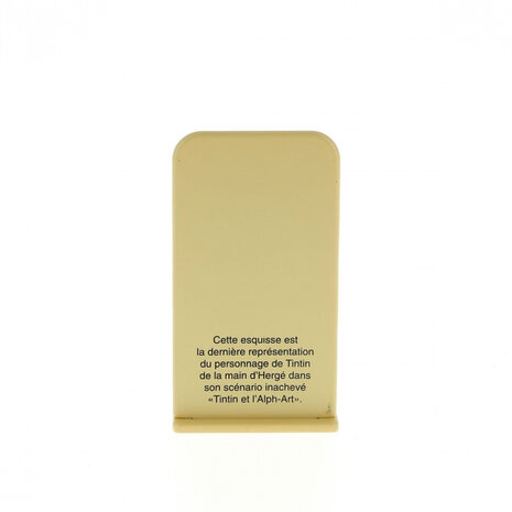 Tintinimaginatio Tintin Metal Statuette Tintin and Alph-Art 6 cm Tintinimaginatio Tintin Metal Statuette Tintin and Alph-Art 6 cm