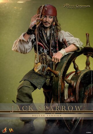 Hot Toys Pirates of the Caribbean: Dead Men Tell No Tales Action Figure 1/6 Jack Sparrow (Deluxe Version) 30 cm Hot Toys Pirates of the Caribbean: Dead Men Tell No Tales Action Figure 1/6 Jack Sparrow (Deluxe Version) 30 cm