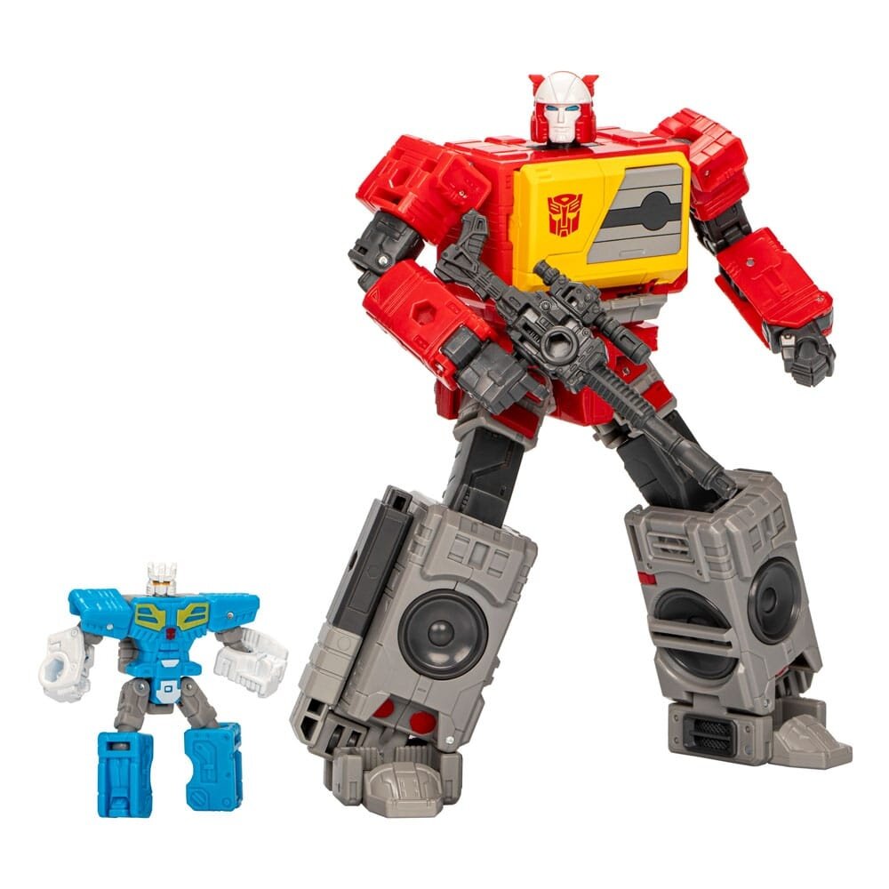 Hasbro The Transformers: The Movie Generations Studio Series Voyager Class Action Figure Autobot Blaster & Eject 16 cm