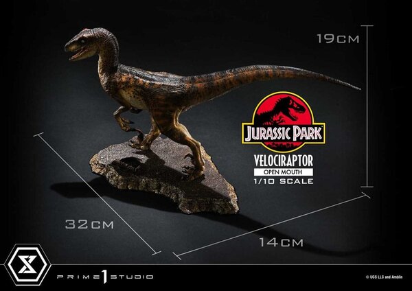 Prime 1 Studio Jurassic Park Prime Collectibles Statue 1/10 Velociraptor Open Mouth 19 cm Prime 1 Studio Jurassic Park Prime Collectibles Statue 1/10 Velociraptor Open Mouth 19 cm