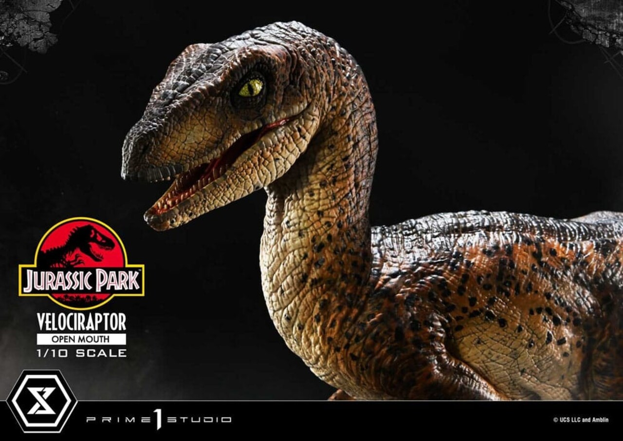 Prime 1 Studio Jurassic Park Prime Collectibles Statue 1/10 Velociraptor Open Mouth 19 cm Prime 1 Studio Jurassic Park Prime Collectibles Statue 1/10 Velociraptor Open Mouth 19 cm