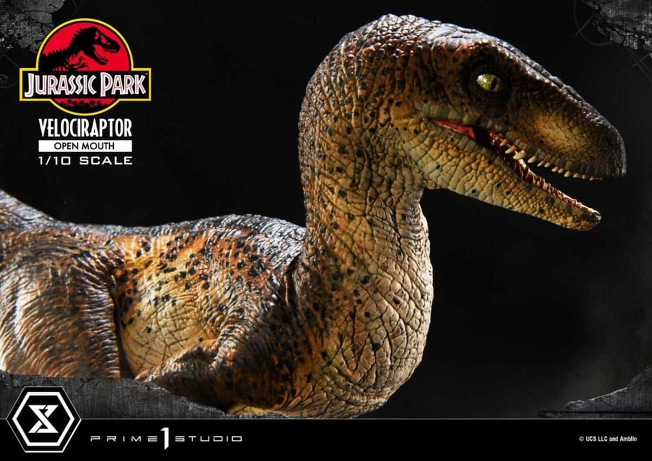 Prime 1 Studio Jurassic Park Prime Collectibles Statue 1/10 Velociraptor Open Mouth 19 cm Prime 1 Studio Jurassic Park Prime Collectibles Statue 1/10 Velociraptor Open Mouth 19 cm