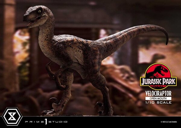 Prime 1 Studio Jurassic Park Prime Collectibles Statue 1/10 Velociraptor Open Mouth 19 cm Prime 1 Studio Jurassic Park Prime Collectibles Statue 1/10 Velociraptor Open Mouth 19 cm