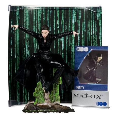 McFarlane Toys Matrix Movie Maniacs Statue Trinity 15 cm