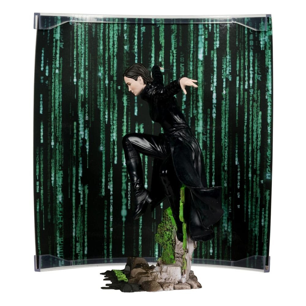 McFarlane Toys Matrix Movie Maniacs Statue Trinity 15 cm