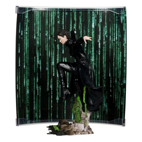 McFarlane Toys Matrix Movie Maniacs Statue Trinity 15 cm