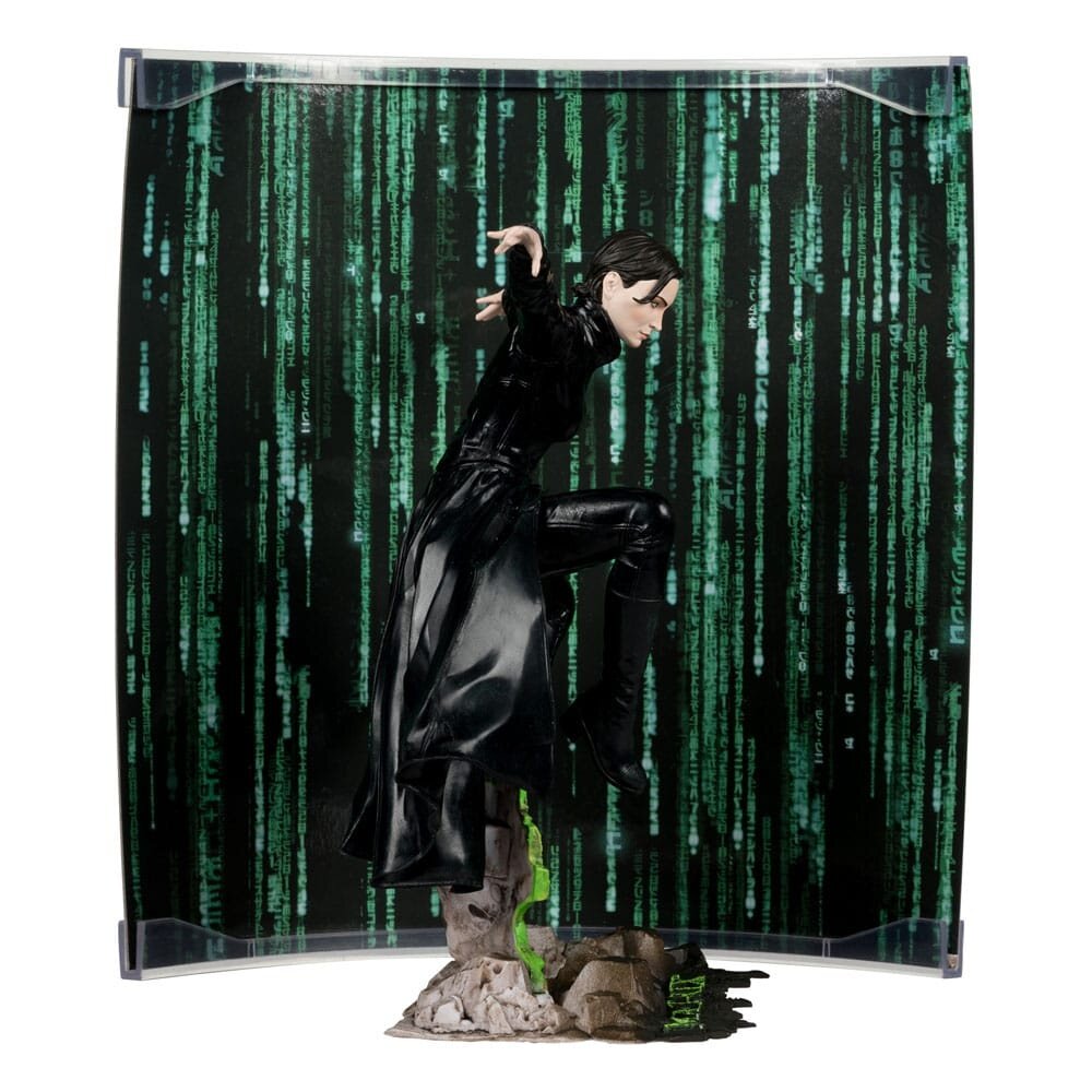 McFarlane Toys Matrix Movie Maniacs Statue Trinity 15 cm
