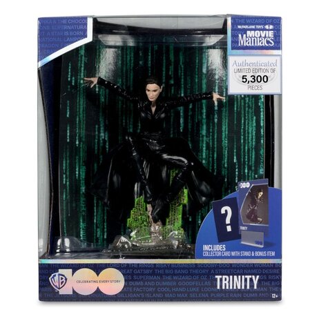 McFarlane Toys Matrix Movie Maniacs Statue Trinity 15 cm