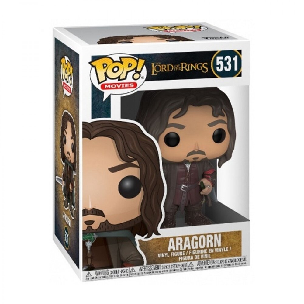 Funko Lord of the Rings POP! Movies Vinyl Figure Aragorn #531 Funko Lord of the Rings POP! Movies Vinyl Figure Aragorn #531