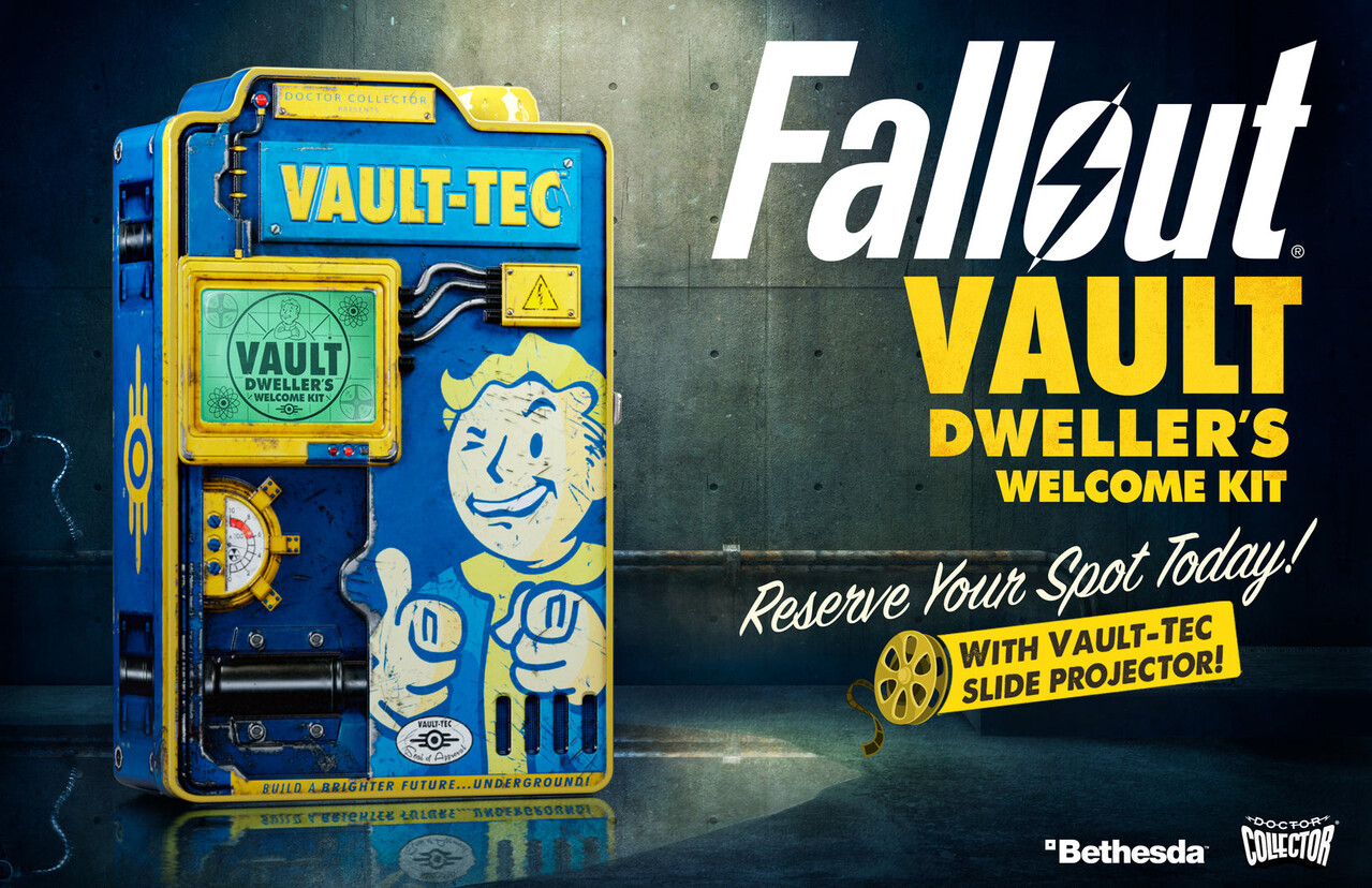 Doctor Collector Fallout Replica 1/1 Vault Dweller Welcome Kit Doctor Collector Fallout Replica 1/1 Vault Dweller Welcome Kit