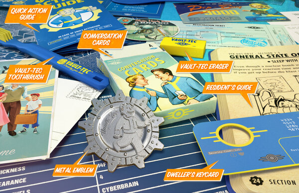 Doctor Collector Fallout Réplique 1/1 Vault Dweller Welcome Kit Doctor Collector Fallout Réplique 1/1 Vault Dweller Welcome Kit