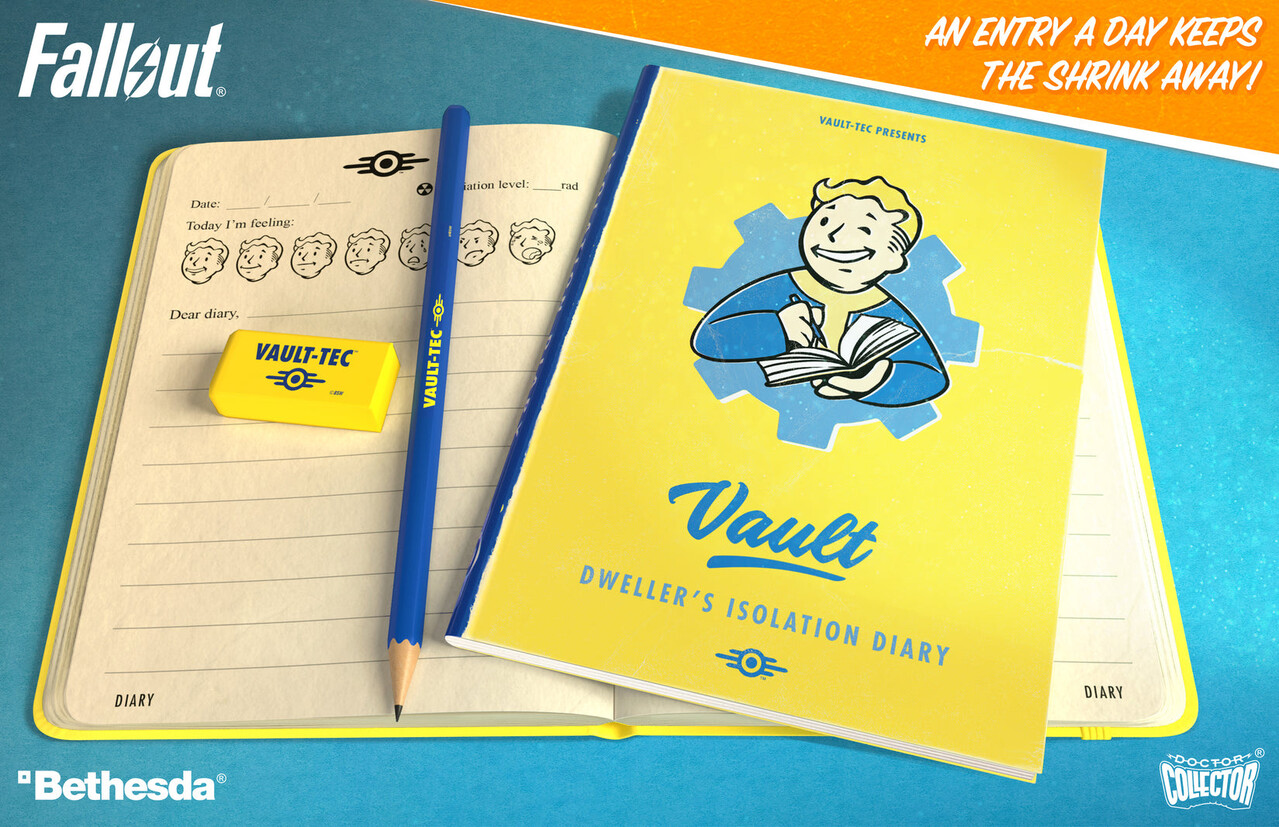 Doctor Collector Fallout Réplique 1/1 Vault Dweller Welcome Kit Doctor Collector Fallout Réplique 1/1 Vault Dweller Welcome Kit