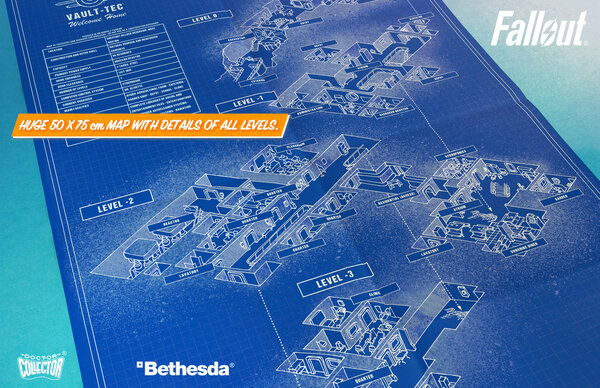 Doctor Collector Fallout Réplique 1/1 Vault Dweller Welcome Kit Doctor Collector Fallout Réplique 1/1 Vault Dweller Welcome Kit