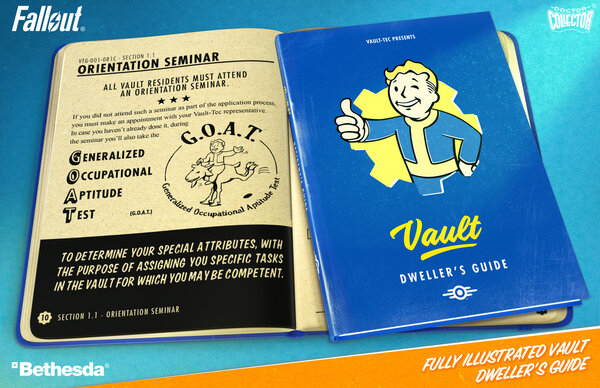 Doctor Collector Fallout Réplique 1/1 Vault Dweller Welcome Kit Doctor Collector Fallout Réplique 1/1 Vault Dweller Welcome Kit