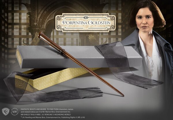The Noble Collection Fantastic Beasts Baguette Magique Tina Goldstein (Ollivanders) The Noble Collection Fantastic Beasts Baguette Magique Tina Goldstein (Ollivanders)