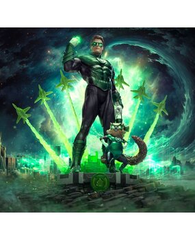 Iron Studios DC Comics Art Scale Deluxe Statue 1/10 Green Lantern Unleashed 24 cm Iron Studios DC Comics Art Scale Deluxe Statue 1/10 Green Lantern Unleashed 24 cm
