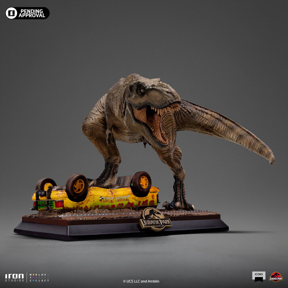 Iron Studios Jurassic Park Icons Statue T-Rex Attack 15 cm