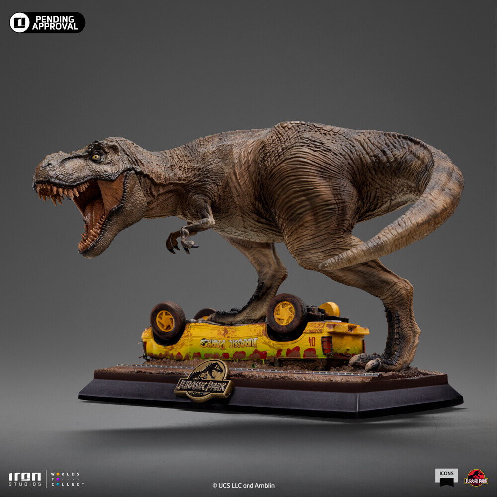 Iron Studios Jurassic Park Icons Statue T-Rex Attack 15 cm