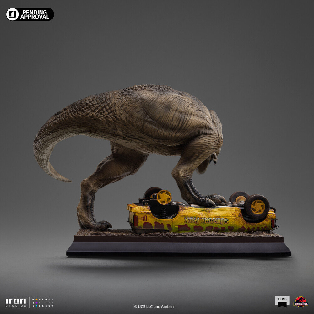 Iron Studios Jurassic Park Icons Statue T-Rex Attack 15 cm