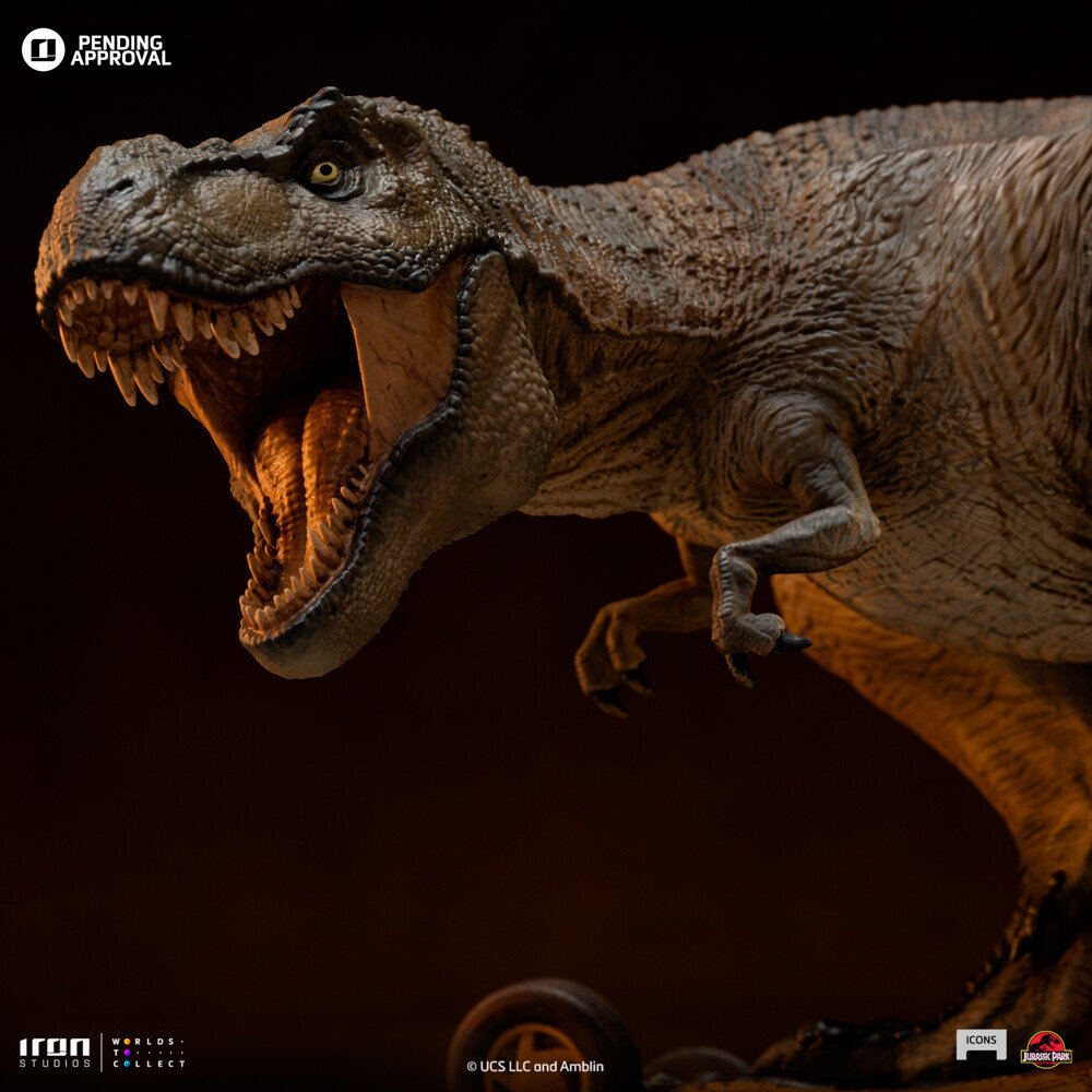 Iron Studios Jurassic Park Icons Statue T-Rex Attack 15 cm