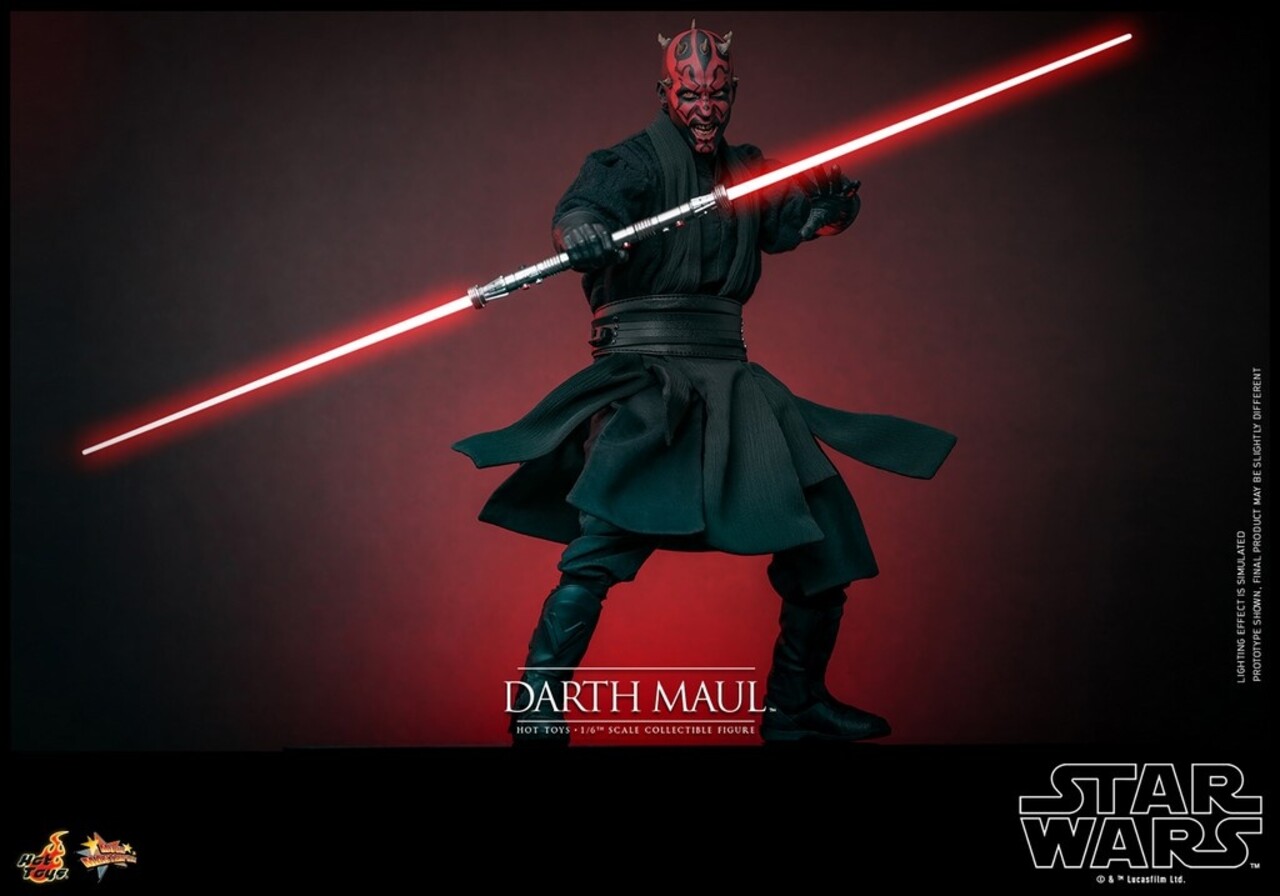 Hot Toys Star Wars: The Phantom Menace Action Figure 1/6 Darth Maul 29 cm Hot Toys Star Wars: The Phantom Menace Action Figure 1/6 Darth Maul 29 cm
