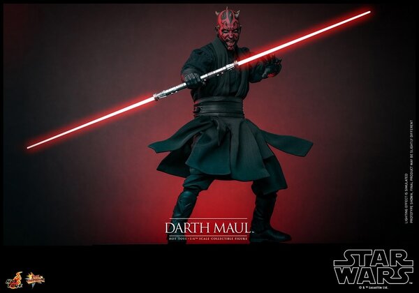 Hot Toys Star Wars: The Phantom Menace Action Figure 1/6 Darth Maul 29 cm Hot Toys Star Wars: The Phantom Menace Action Figure 1/6 Darth Maul 29 cm