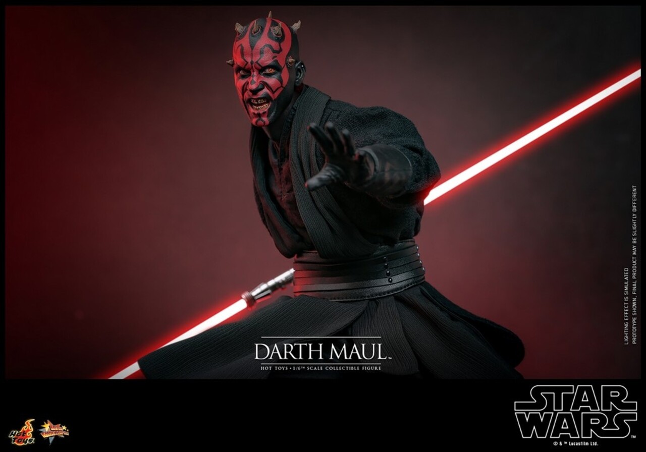 Hot Toys Star Wars: The Phantom Menace Action Figure 1/6 Darth Maul 29 cm Hot Toys Star Wars: The Phantom Menace Action Figure 1/6 Darth Maul 29 cm