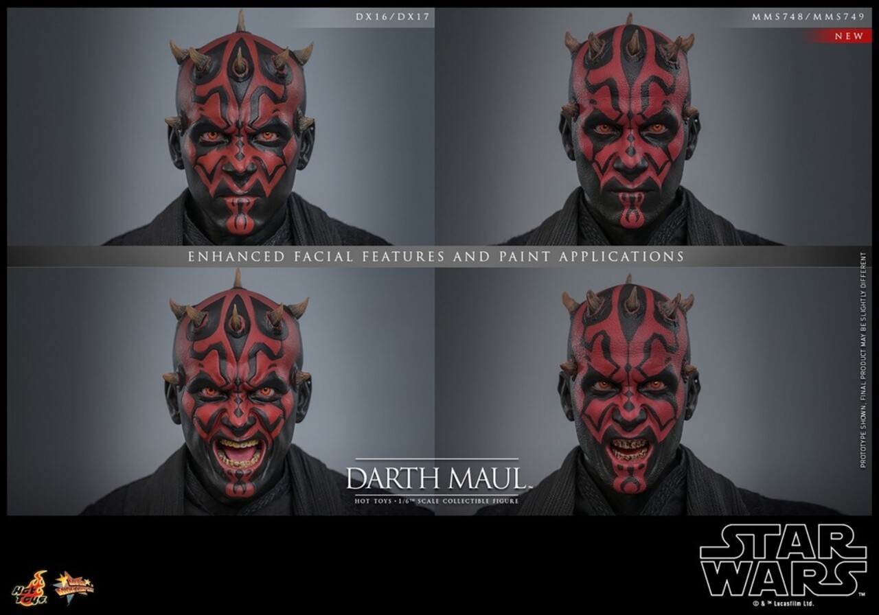 Hot Toys Star Wars: The Phantom Menace Action Figure 1/6 Darth Maul 29 cm Hot Toys Star Wars: The Phantom Menace Action Figure 1/6 Darth Maul 29 cm