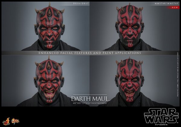Hot Toys Star Wars: The Phantom Menace Action Figure 1/6 Darth Maul 29 cm Hot Toys Star Wars: The Phantom Menace Action Figure 1/6 Darth Maul 29 cm