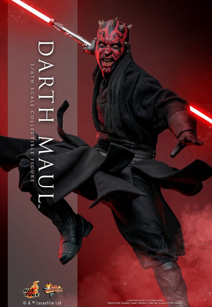 Hot Toys Star Wars: The Phantom Menace Action Figure 1/6 Darth Maul 29 cm Hot Toys Star Wars: The Phantom Menace Action Figure 1/6 Darth Maul 29 cm